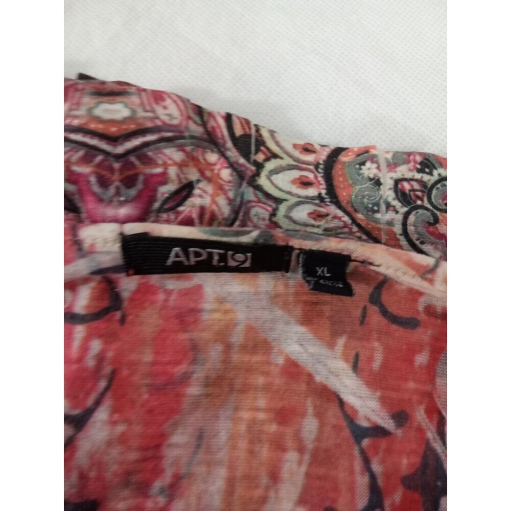 APT.9 Womens XL Blouse Embroidery Multicolored - Picture 11 of 14